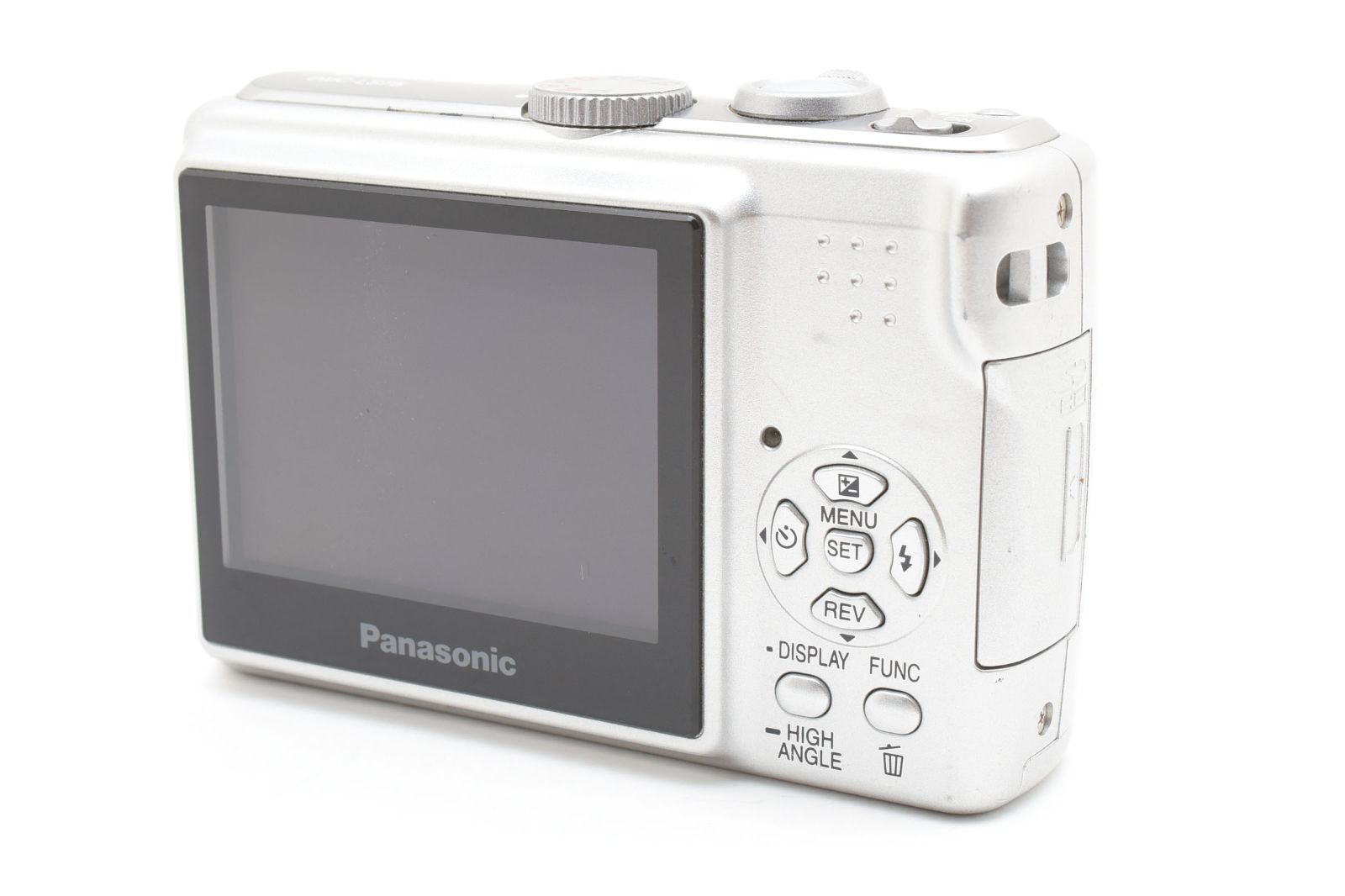 パナソニック デジタルカメラ LUMIX DMC-LS75 Panasonic Lumix DMC-LS75 7.2MP Silver Digital Camera With Mega