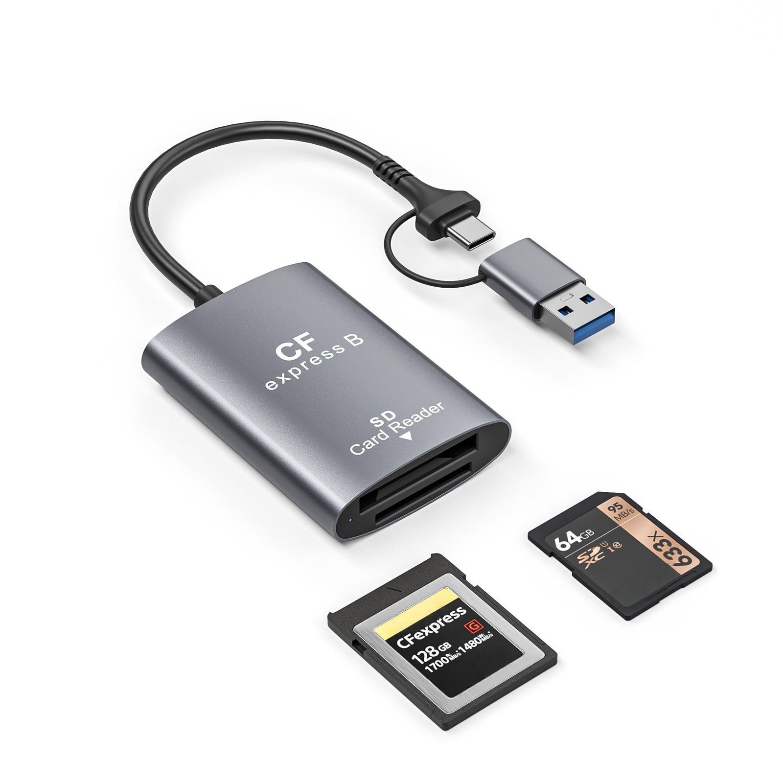 CFexpress Type B 128GB、カードリーダーセット cfexpress typeb
