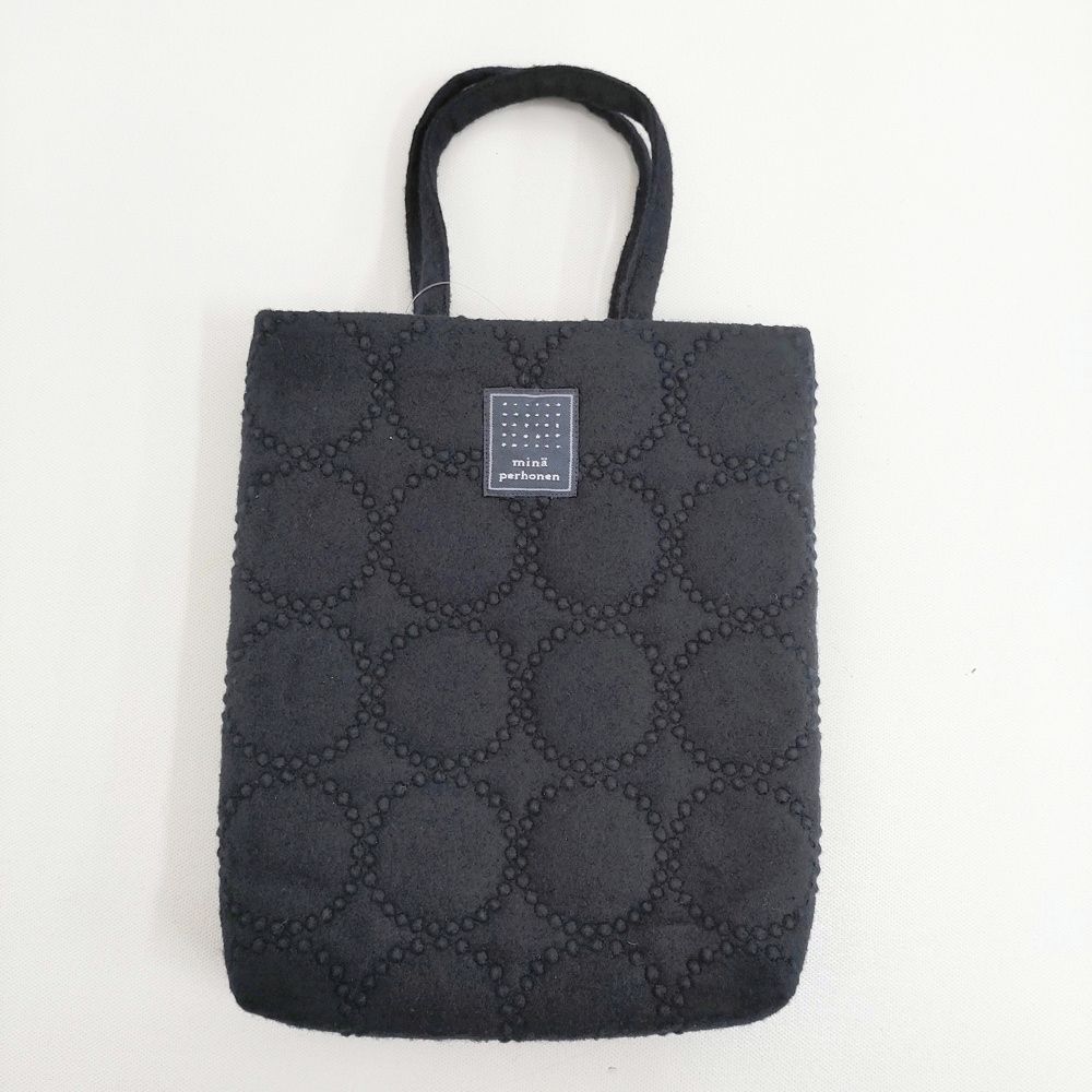 tambourine navy ミナペルホネン トートバッグ 【公式通販】