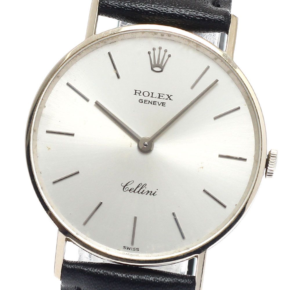 ロレックス ROLEX 3833 チェリーニ K18WG Cal.1600 手巻き メンズ _949620