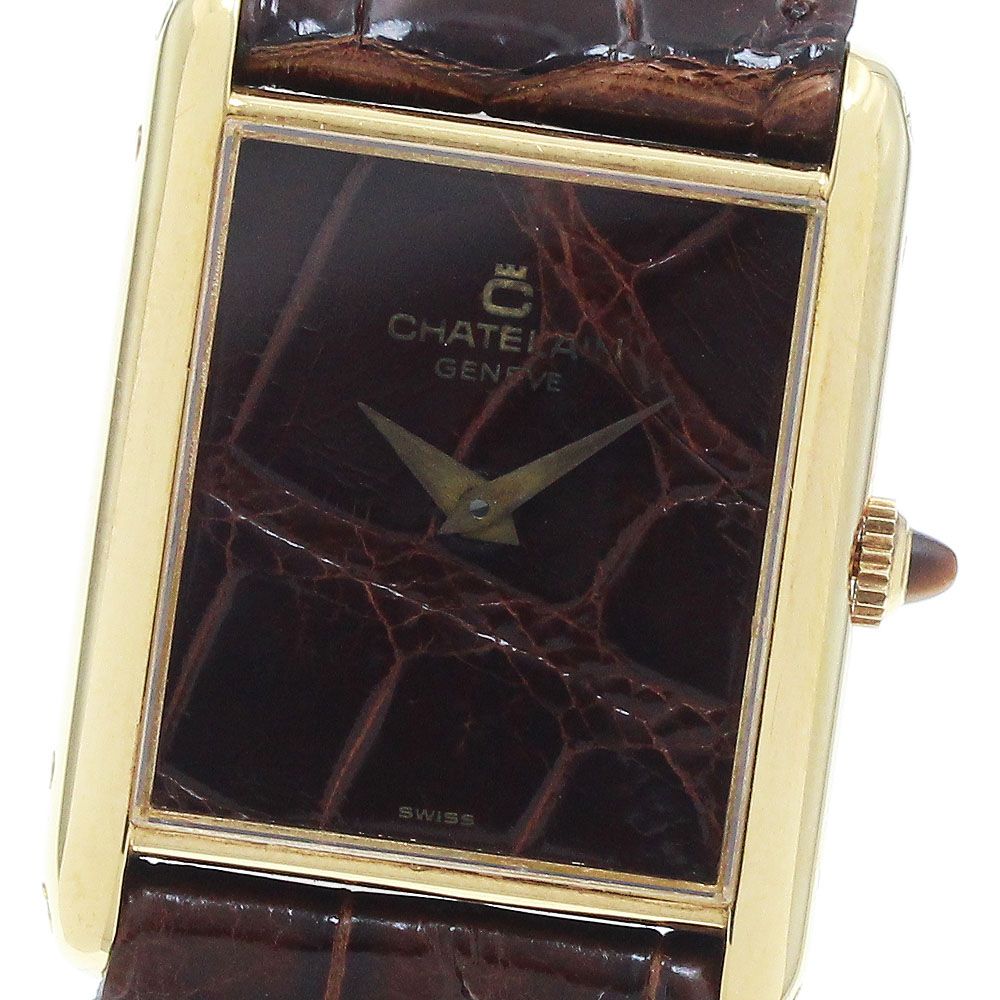 シャトラン CHATELAIN K18YG Cal.8023 手巻き メンズ _940308 140,450円