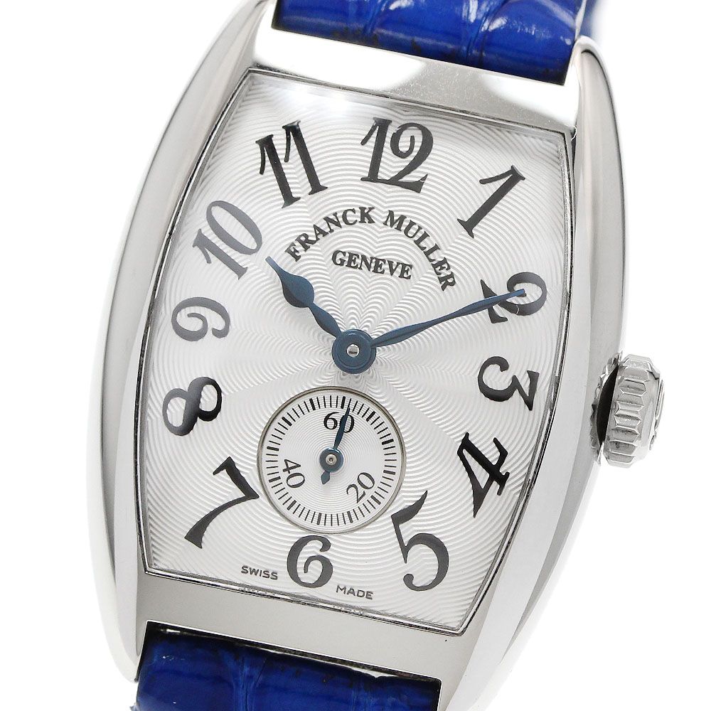 フランクミュラー FRANCK MULLER 1750S6 トノウカーベックス スモールセコンド 手巻き レディース 良品 _955665