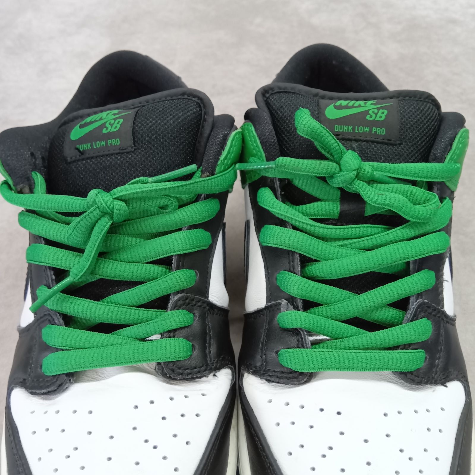 NIKE SB DUNK LOW PRO ナイキダンク スニーカー ブラック グリーン 