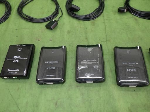 【中古】車用 ETC14台 セット