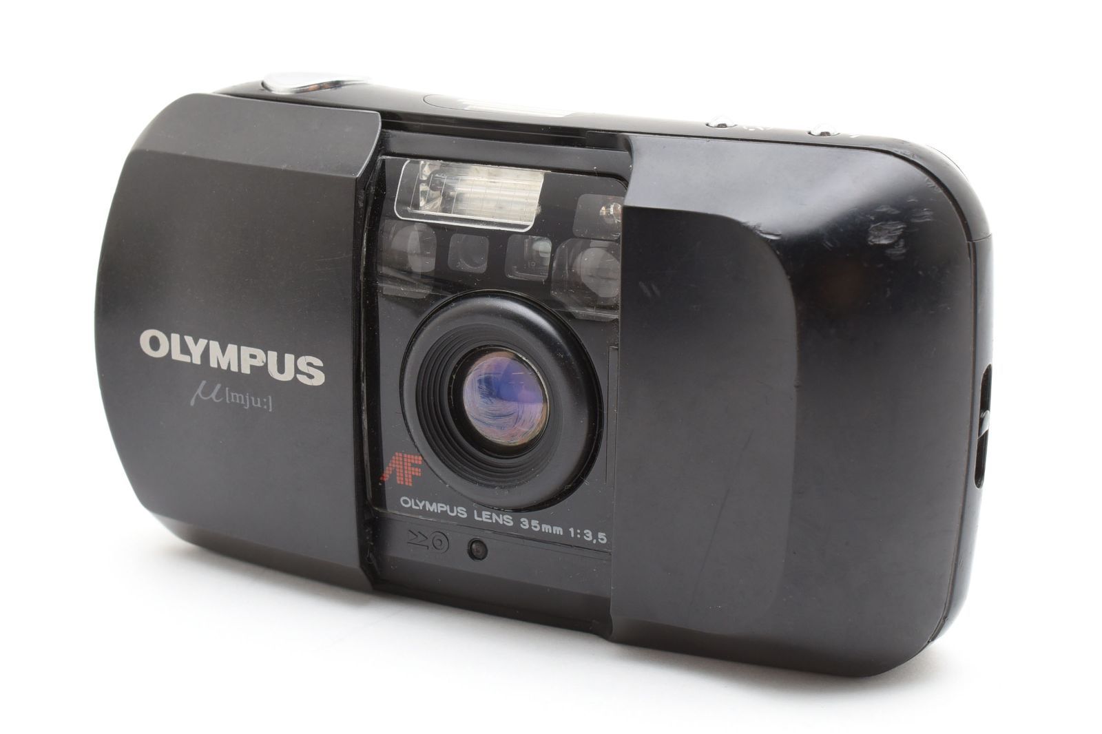 ■ 美品 ■ オリンパス　OLYMPUS μ mju 初代 35mm F3.5 ☆動作品☆ オリンパス OLYMPUS μ [mju:] 初代 ミュー 35mm F3.5 単