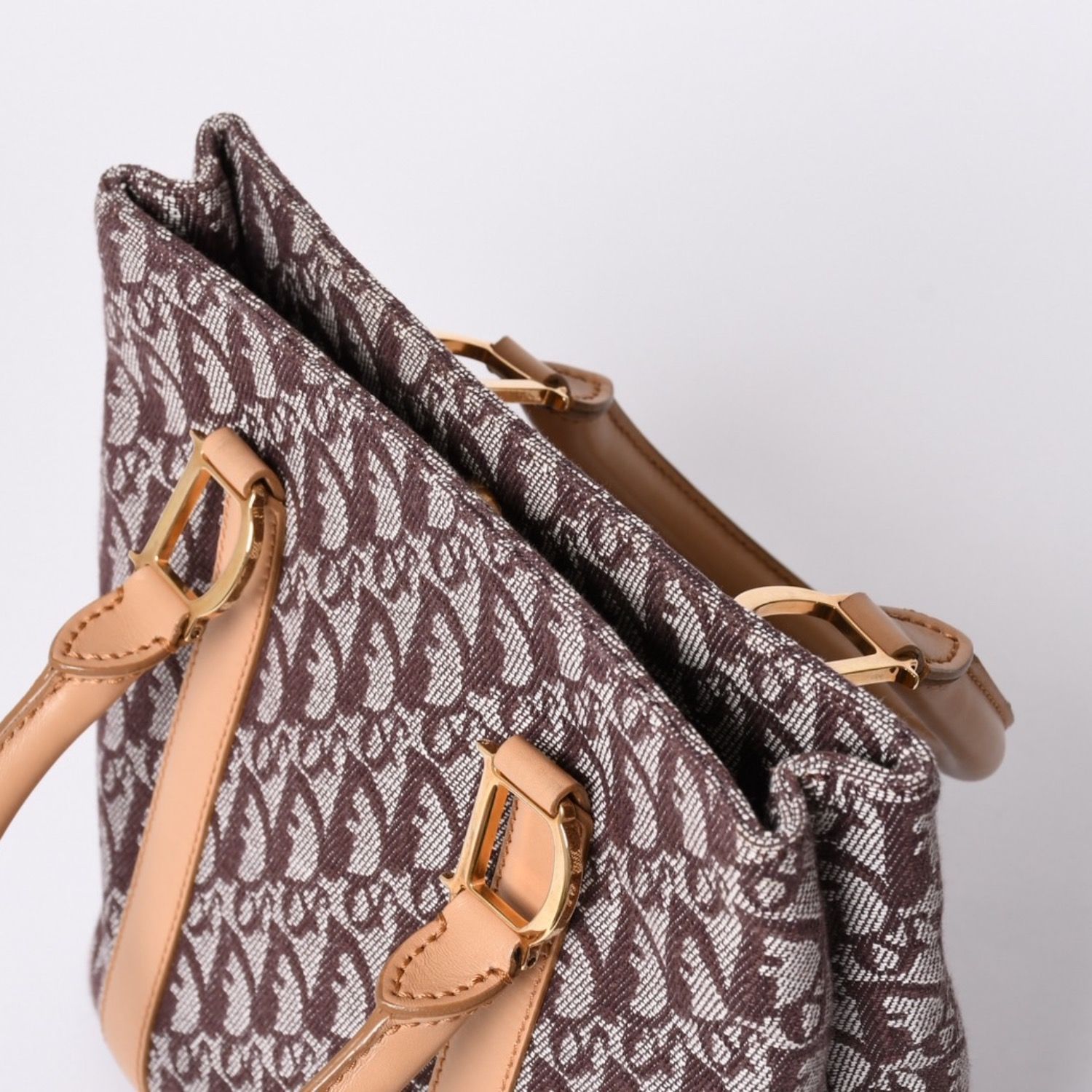 極美品 Christian Dior クリスチャンディオール トロッター トート
