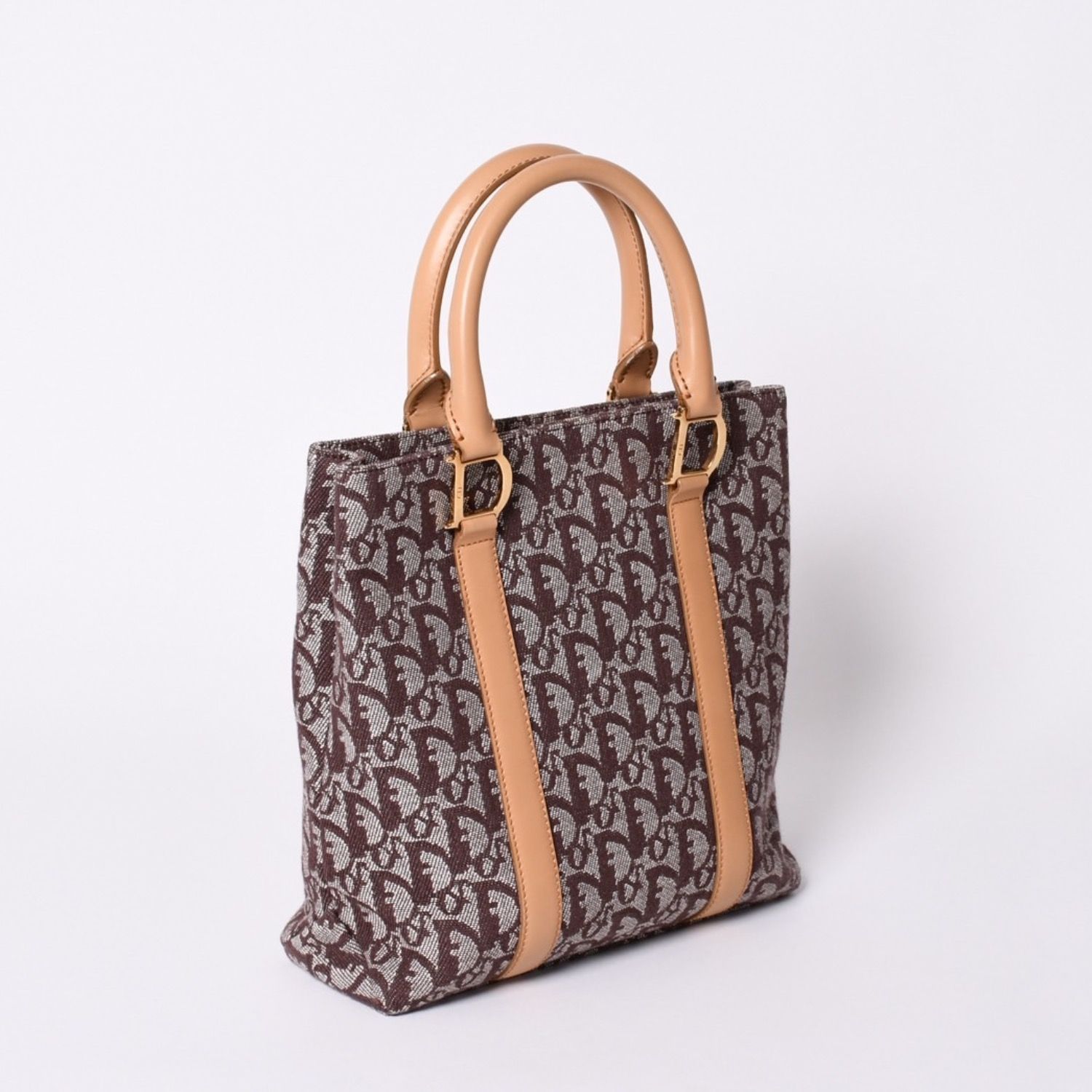 極美品 Christian Dior クリスチャンディオール トロッター トート