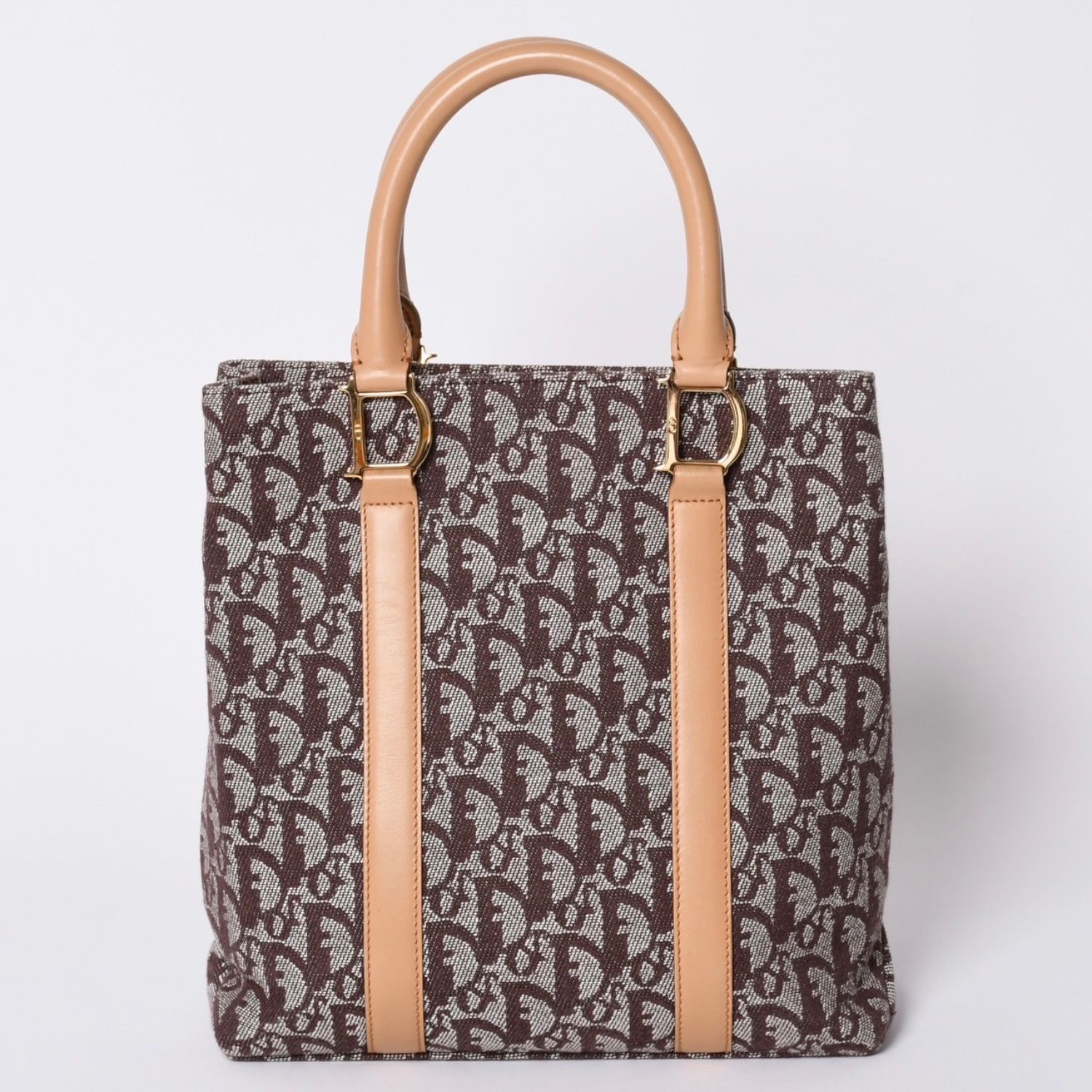 極美品 Christian Dior クリスチャンディオール トロッター トート 