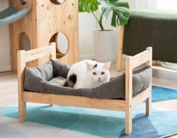 猫 ベッド 天然木を使用した猫家具 積み重ね可能