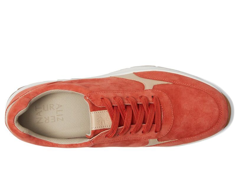 ナチュライザー レディース アンダーウェア 靴下 Naturalizer Shay Peppered Leather レッド