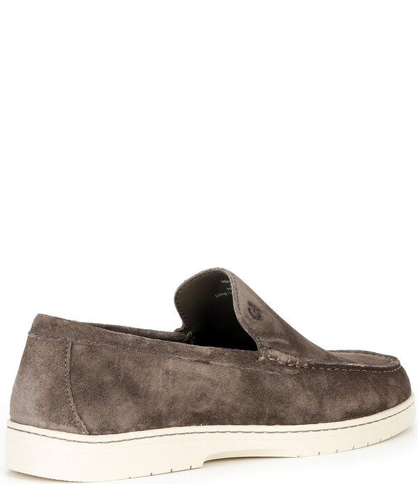コールハーン メンズ シューズ スリッポン・ローファー スエード Cole Haan Mens Greenwich Grand Venetian Suede Loafers MorelIvory アイボリー
