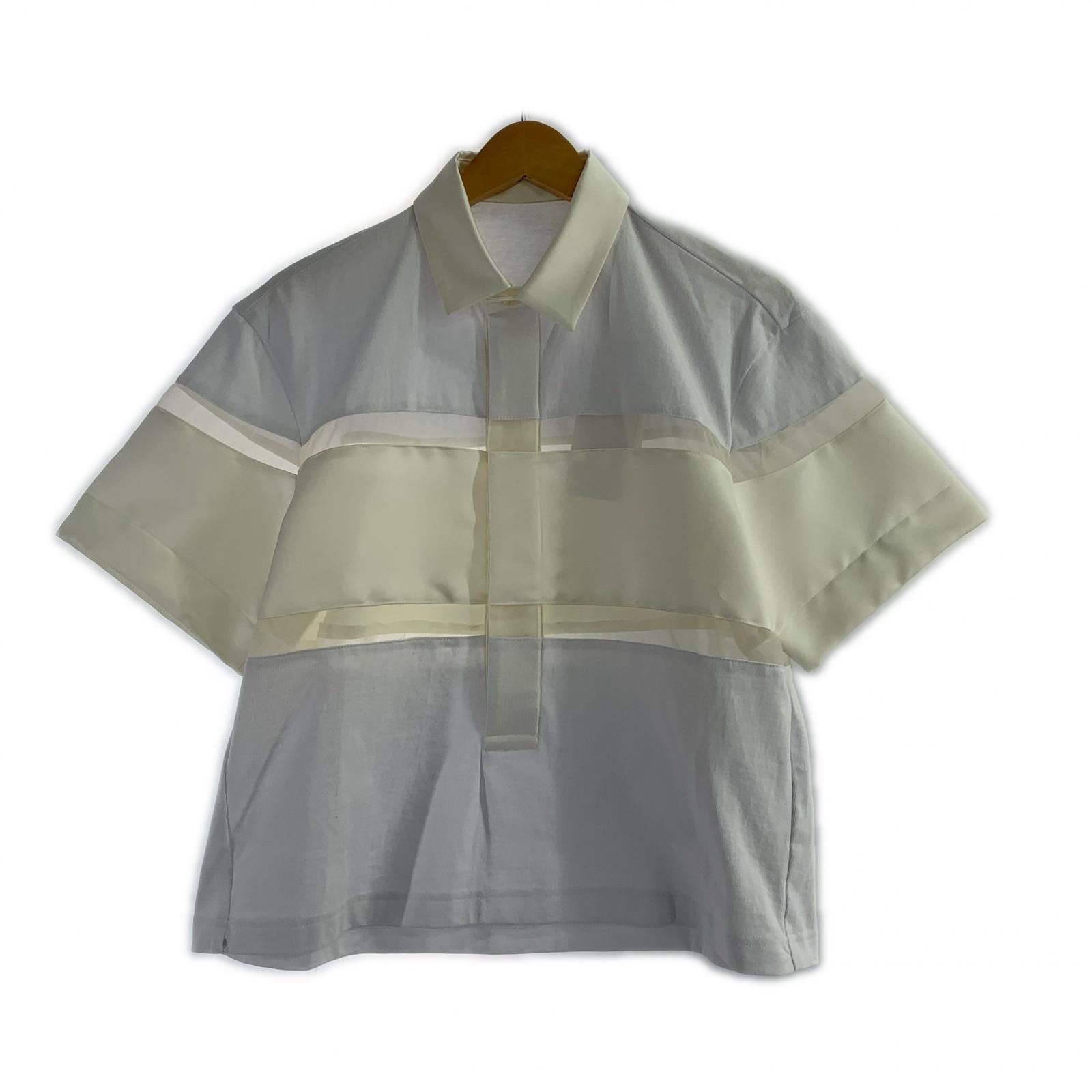 Sacai Cotton Jersey Rugby T