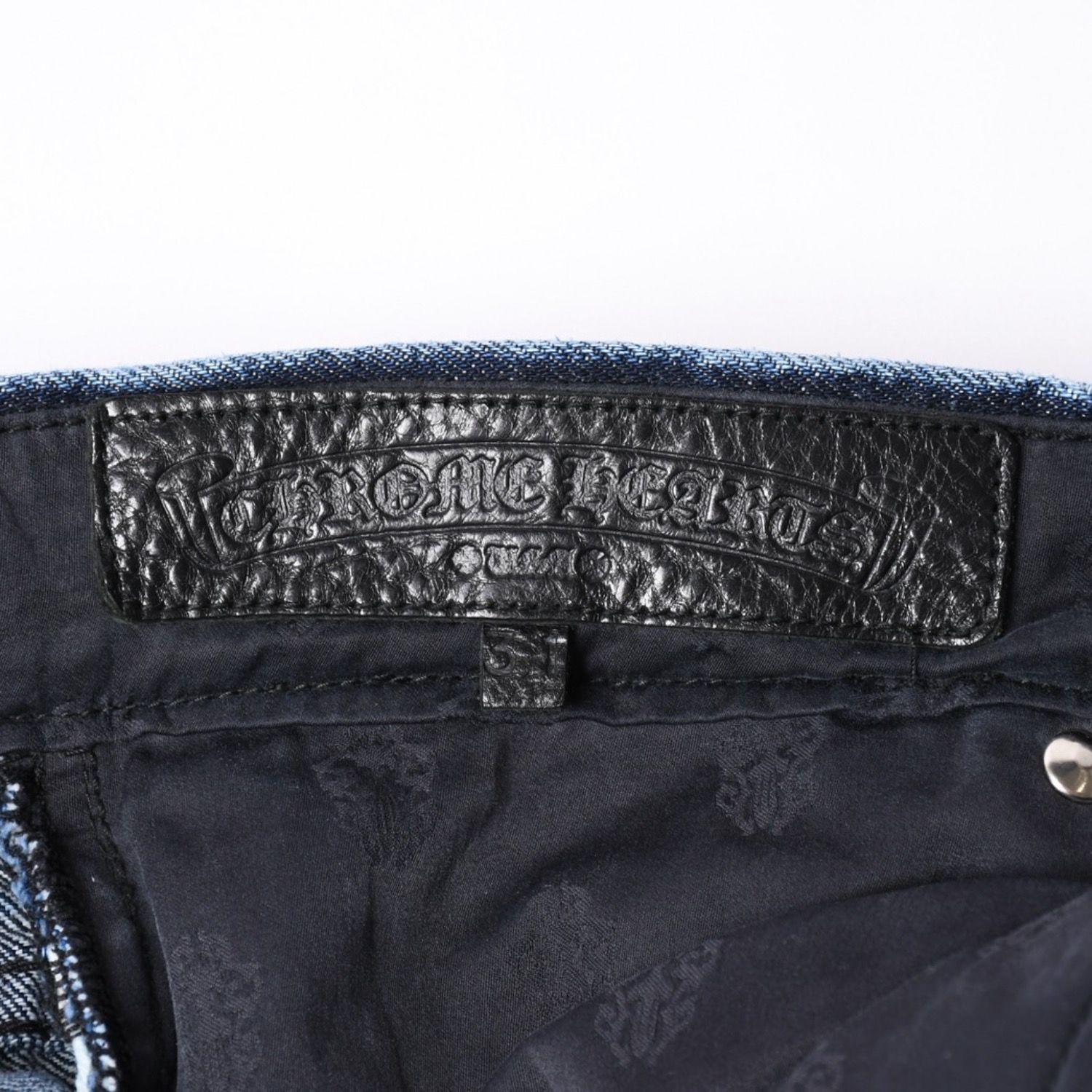 極美品 CHROME HEARTS クロムハーツ デニムパンツ ジーンズ サイズ31 