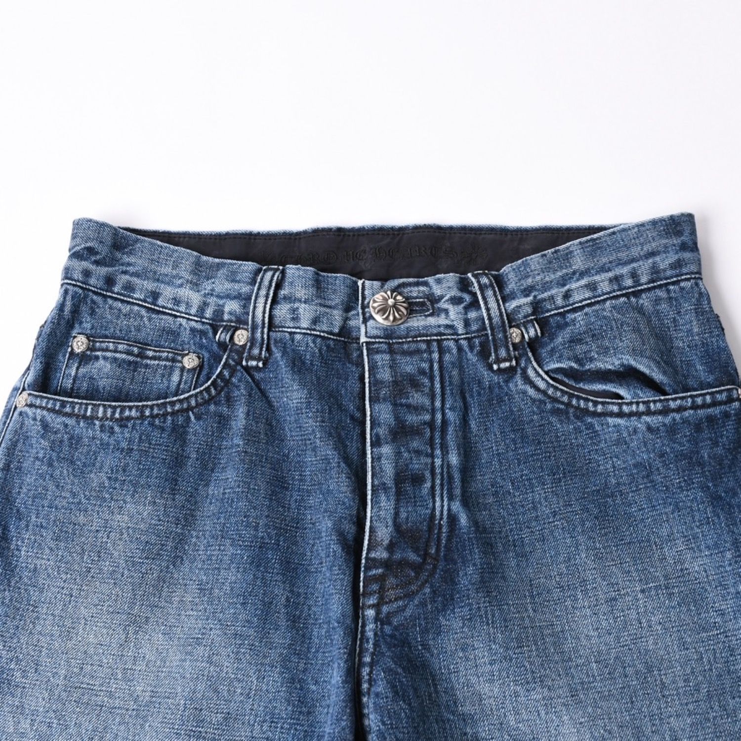 極美品 CHROME HEARTS クロムハーツ デニムパンツ ジーンズ サイズ31 