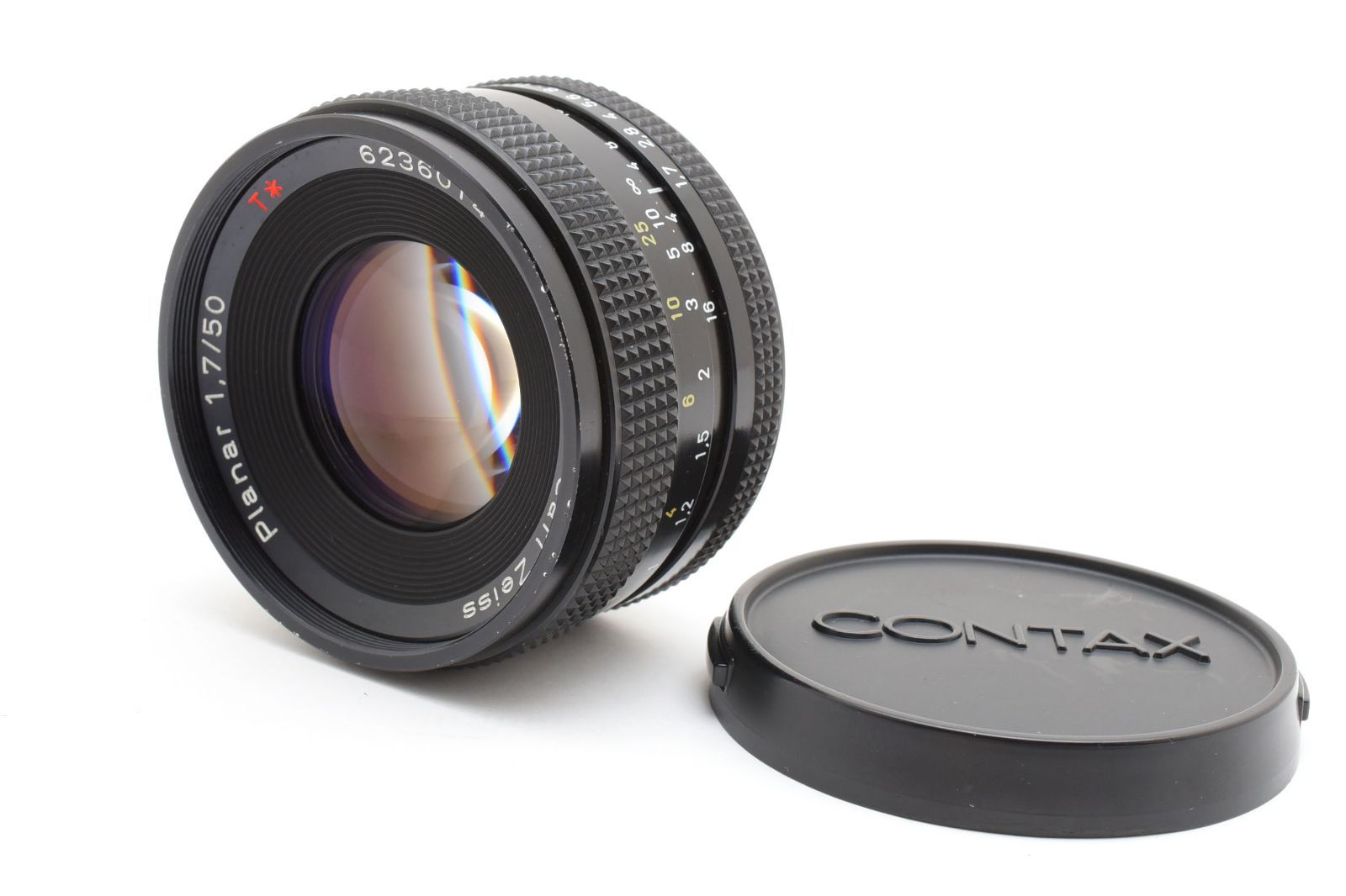 ☆極上品☆ コンタックス CONTAX Planar 50mm F1.7 AEJ #1861 - メルカリ