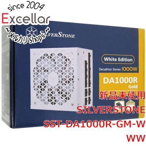 [bn:17] SILVERSTONE製　PC電源 SST-DA1000R-GM-WWW　1000W　白