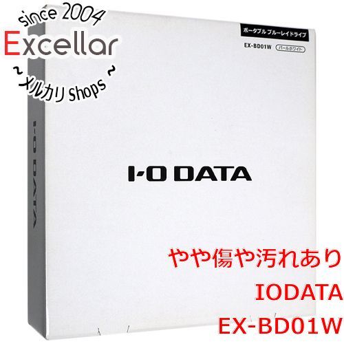 [bn:10] I-O DATA製　外付型Blu-rayドライブ　EX-BD01W 元箱あり