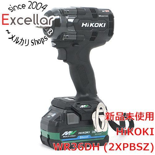 [bn:15] HiKOKI　コードレスインパクトレンチ 36V　WR36DH (2XPBSZ)　ストロングブラック