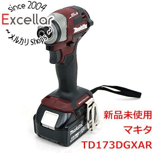 [bn:0] マキタ　充電式インパクトドライバー 18V　TD173DGXAR　オーセンティックレッド