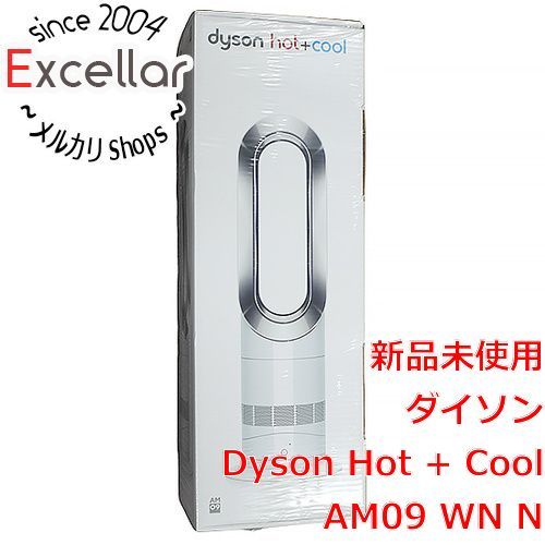[bn:3] 【新品訳あり(箱きず・やぶれ)】 ダイソン　エアマルチプライアー Hot + Cool　AM09WN N　ホワイト/ニッケル　2024年製