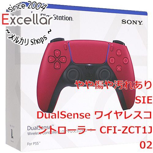 [bn:12] SONY　ワイヤレスコントローラー DualSense　CFI-ZCT1J02　コズミック レッド 元箱あり