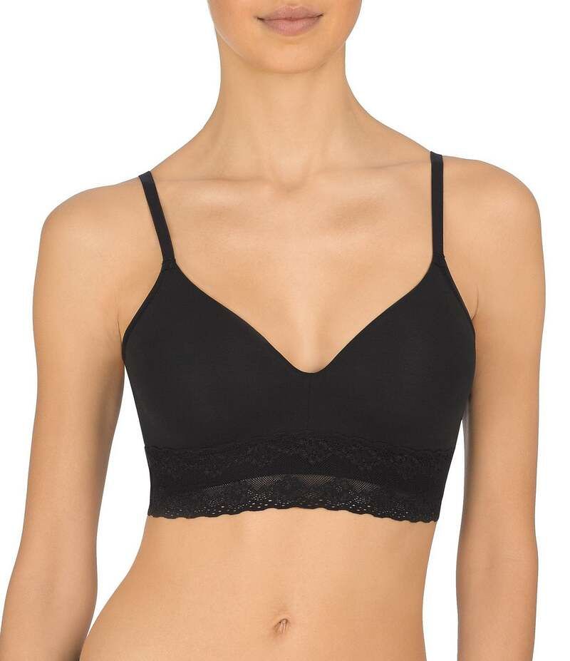ナトリ レディース アンダーウェア ブラジャー Natori Bliss Perfection Contour Wireless Bra Black ブラック