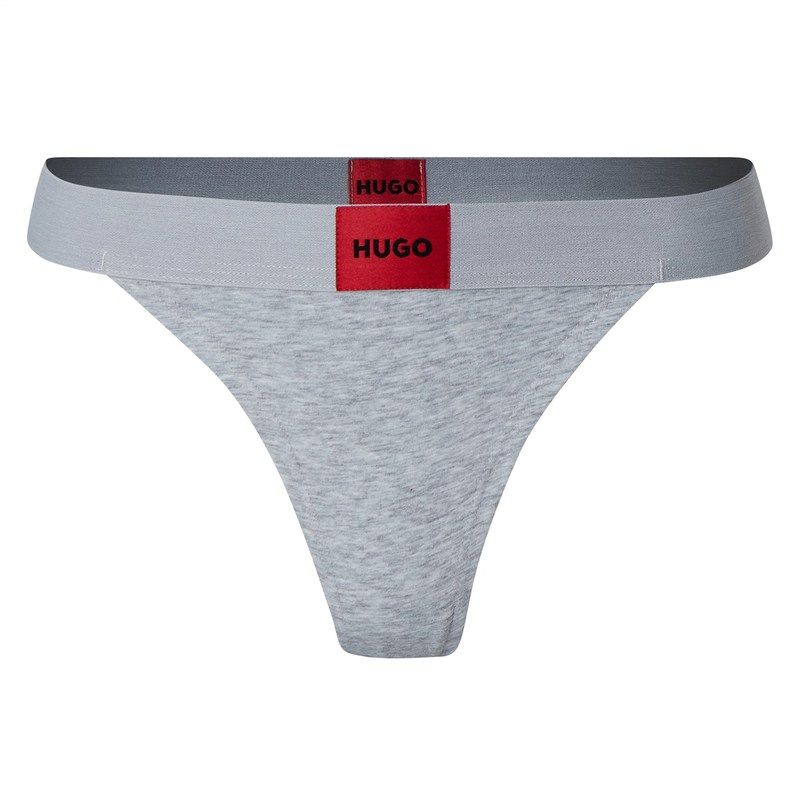フューゴ レディース アンダーウェア パンツ Hugo Label String Med Grey 033 グレー
