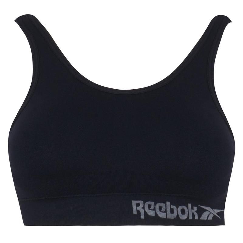 リーボック レディース アンダーウェア ブラジャー Reebok Kira Crop Top Black ブラック