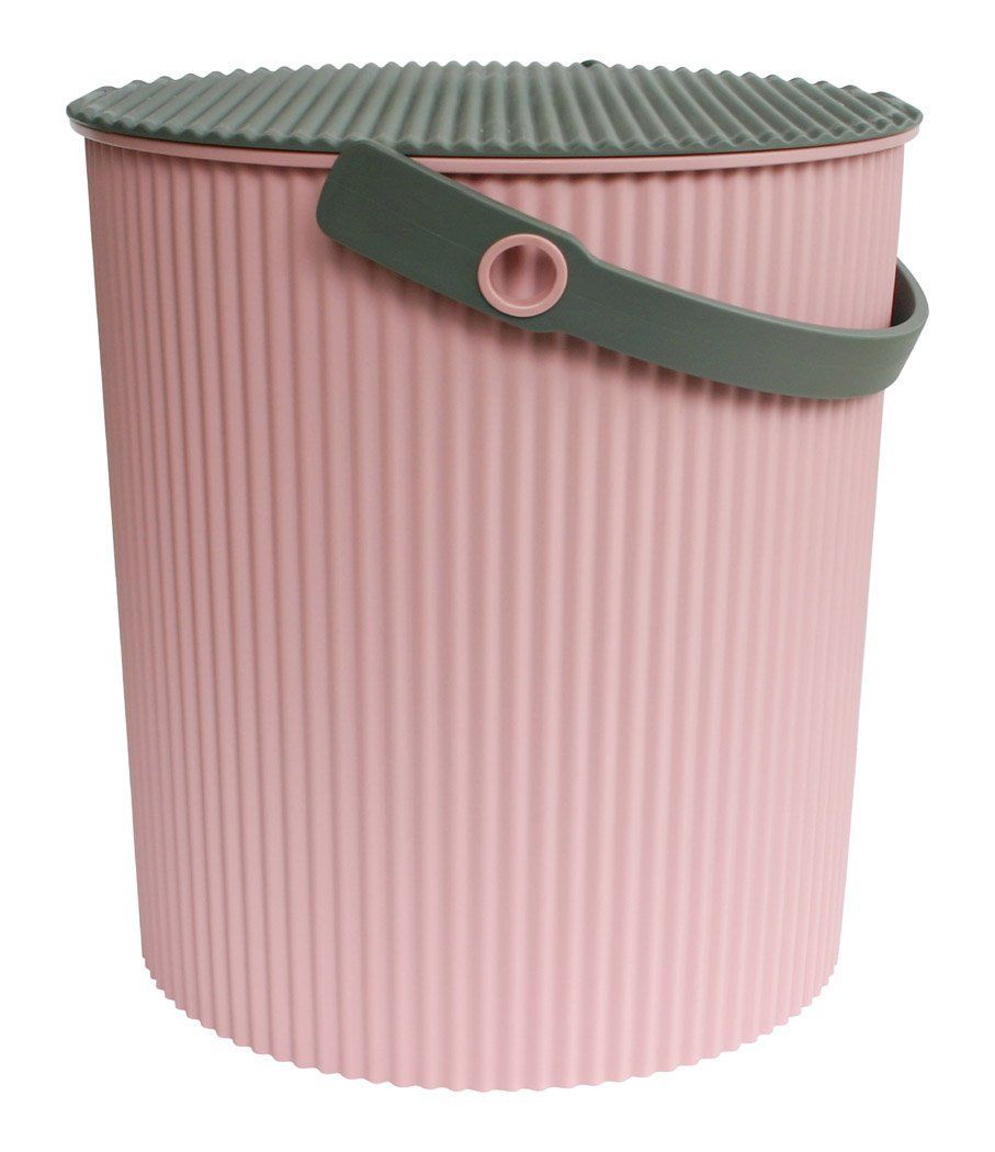 【人気商品】sceltevie omnioutil 20L スカンジナビアン LL ローズピンク 228363 オムニウッティ フタ付きバケツ 日本製 八幡化成