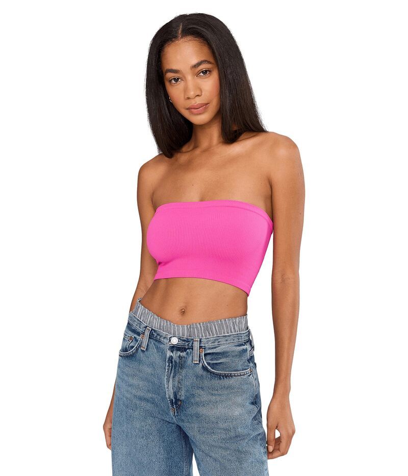 フリーピープル レディース アンダーウェア ブラジャー Free People Amelia Bandeau Pinkerbelle