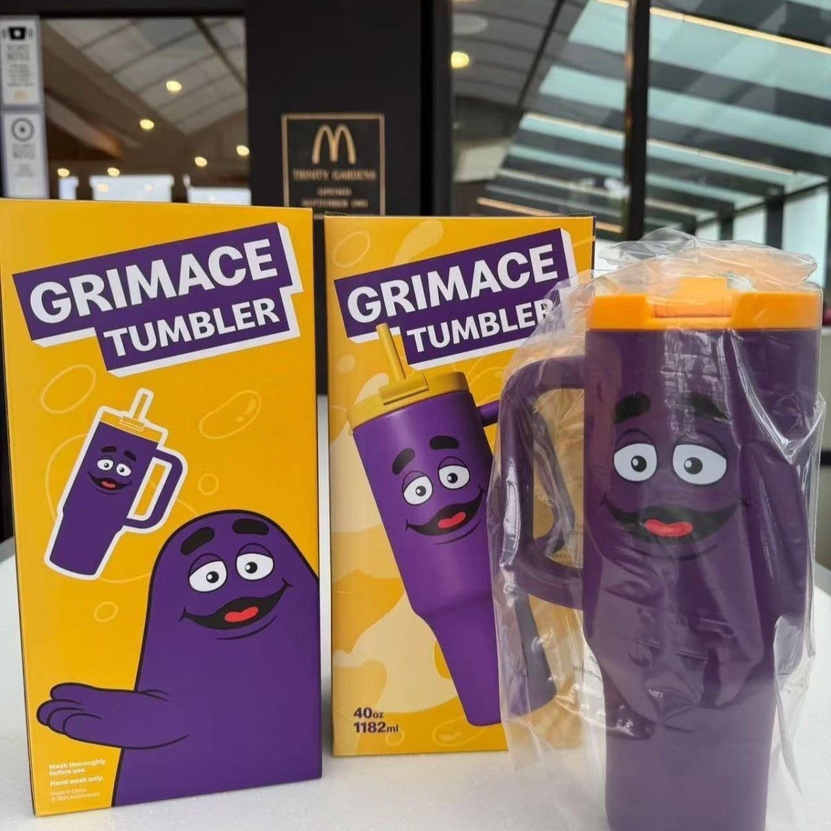 マクドナルド グリマス タンブラー 保冷保温 容量1182ml