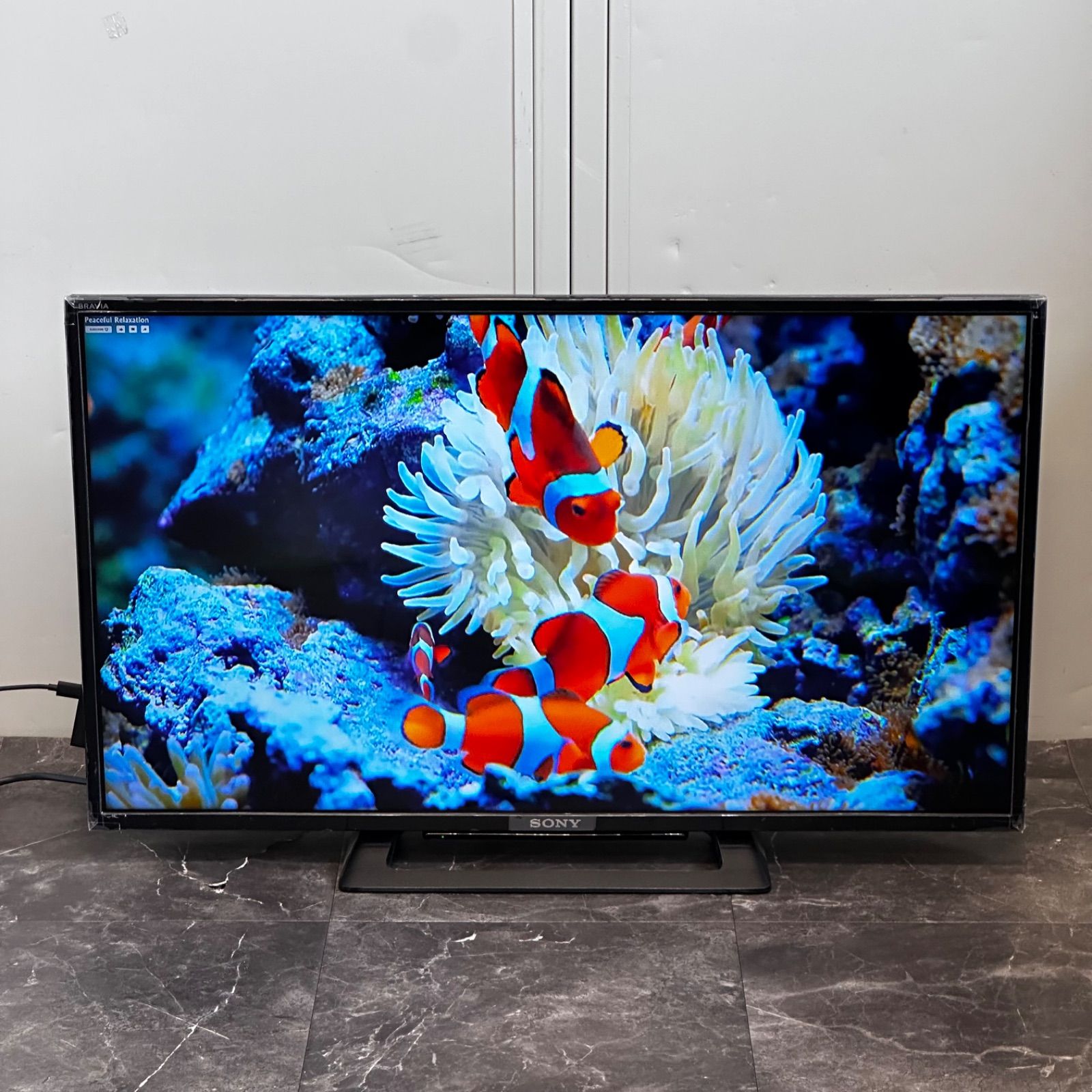 ◯美品 2021年製 SONY BRAVIA 32型 液晶テレビ KJ-32W500E リモコン付