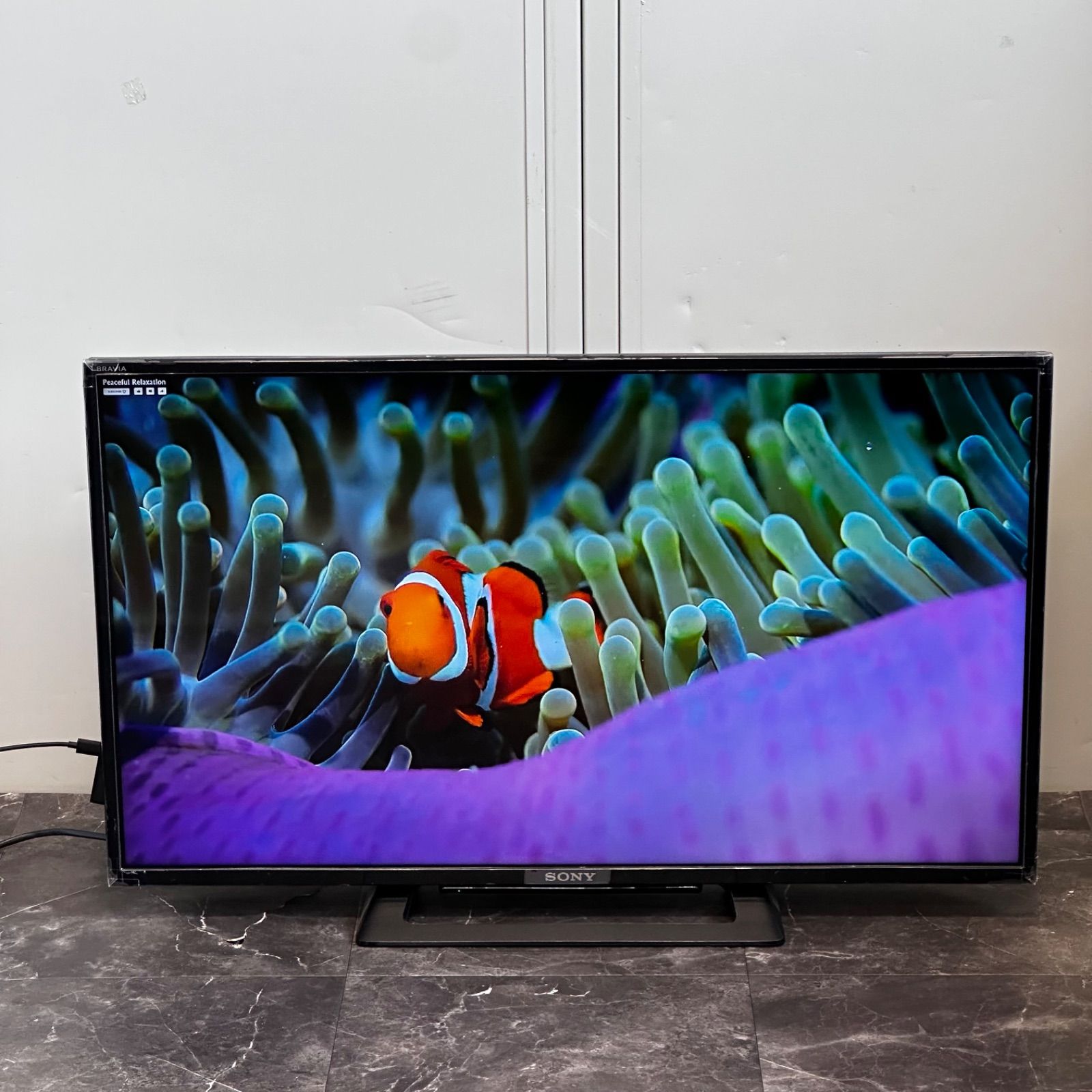 ◯美品 2021年製 SONY BRAVIA 32型 液晶テレビ KJ-32W500E リモコン付