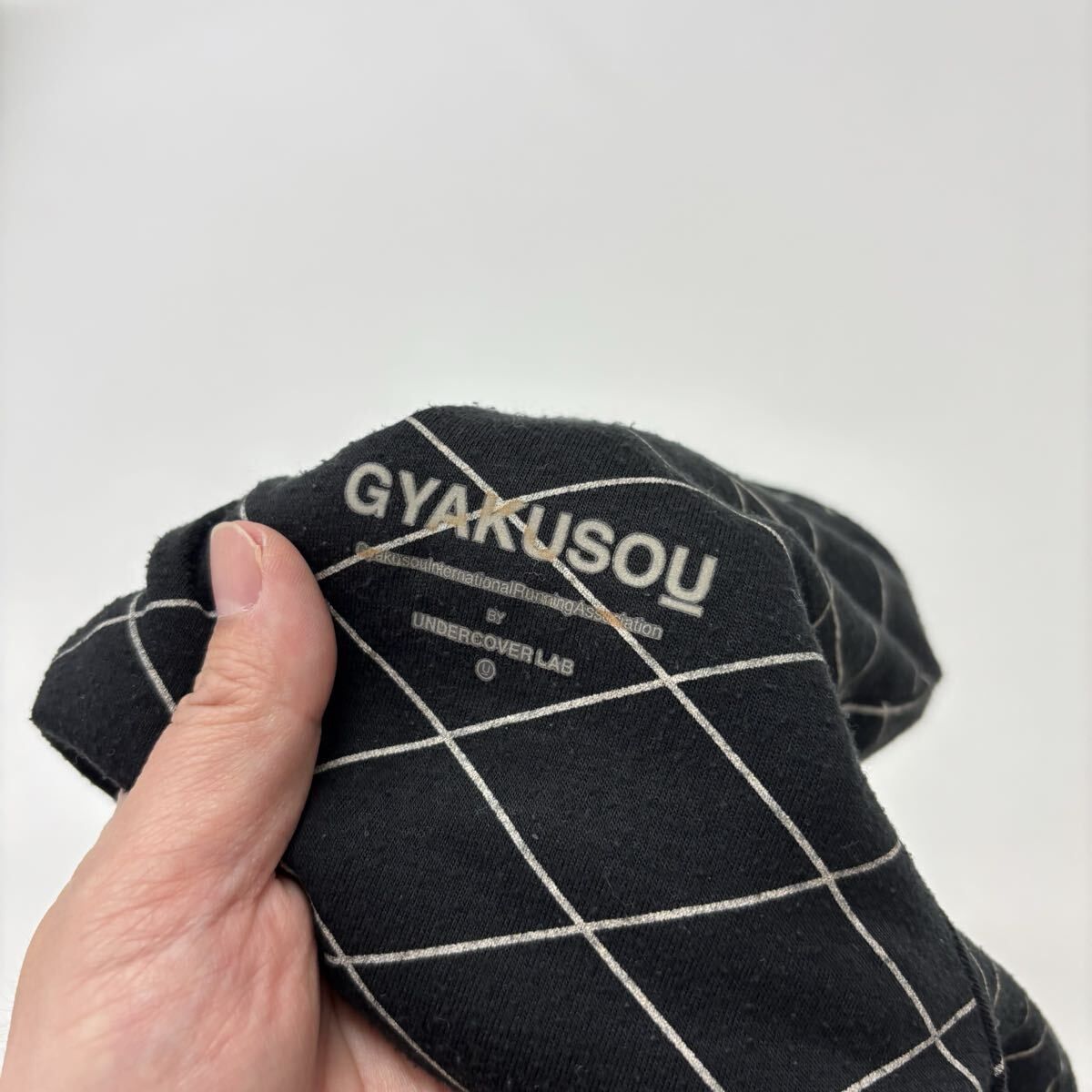 GYAKUSOU コンコール柄 グラフィックTシャツ ギャクソウ アンダーカバー UNDERCOVER - GYAKUSOU コンコール柄 グラフィックTシャツ ギャクソウ