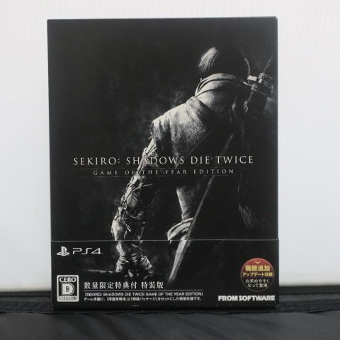 【中古品】PS4ソフト SEKIRO： SHADOWS DIE TWICE GAME OF THE YEAR EDITION[数量限定 特装版]　ゲーム　平塚店 D-10