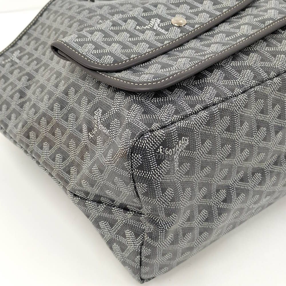 Goyard グレー トートバッグ サンルイ　PM GOYARD サンルイPM トートバッグ PVC グレー - メルカリ