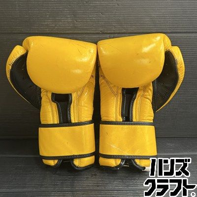 ★ REYES★ ボクシンググローブ★14oz★イエロー★ ▽【中古】REYES レイジェス 14oz ボクシンググローブ イエロー - メルカリ