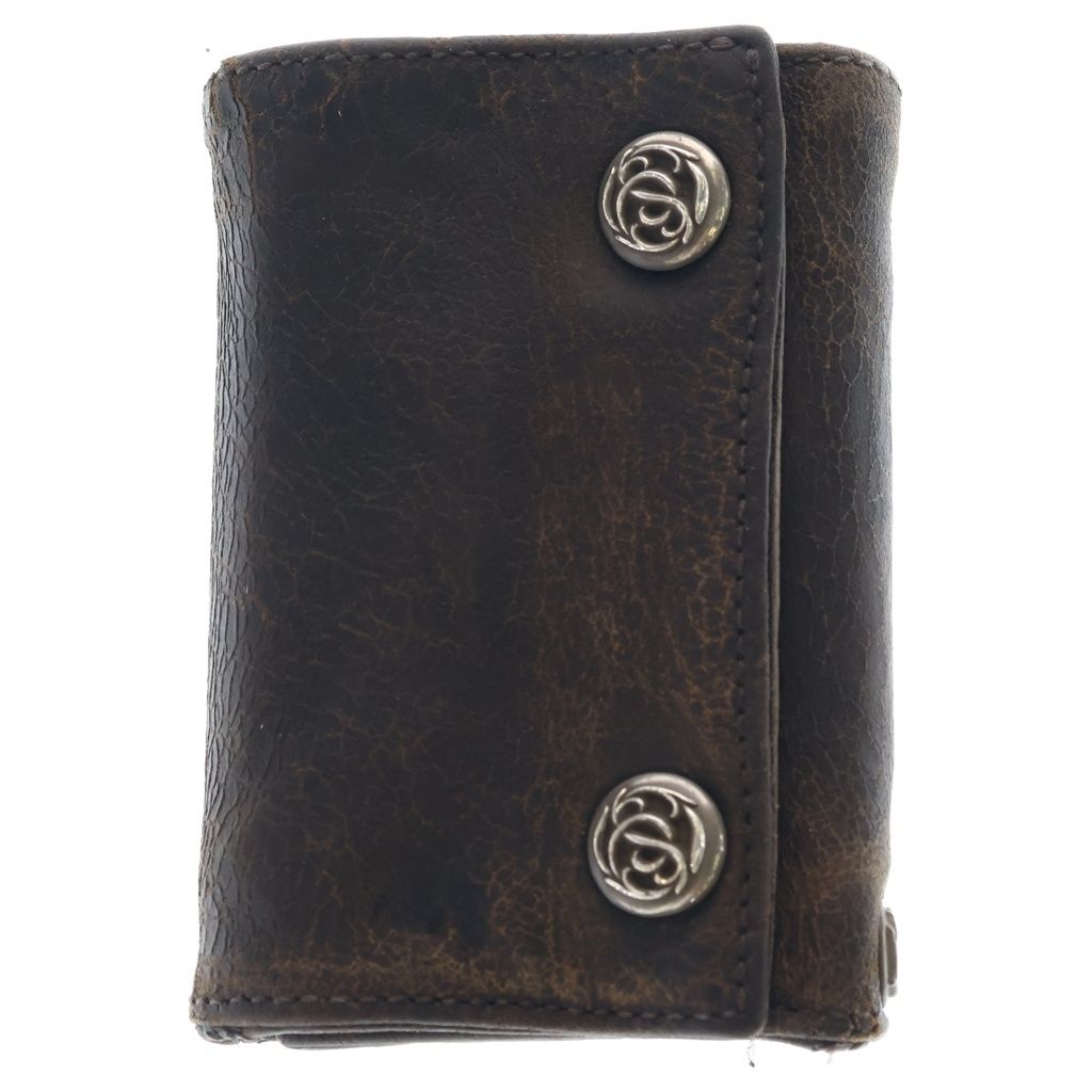 chrome hearts 3フォールドカモ CHROME HEARTS (クロムハーツ) 3FOLD 3フォールド フローラルボタン