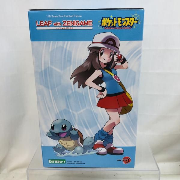 中古】HM)コトブキヤ ARTFX J リーフ with ゼニガメ 1/8[22] - メルカリ