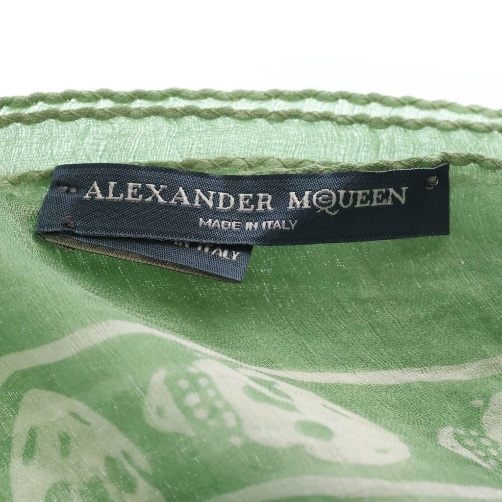 Alexander McQueen (アレキサンダーマックイーン) Skull Silk Scarf