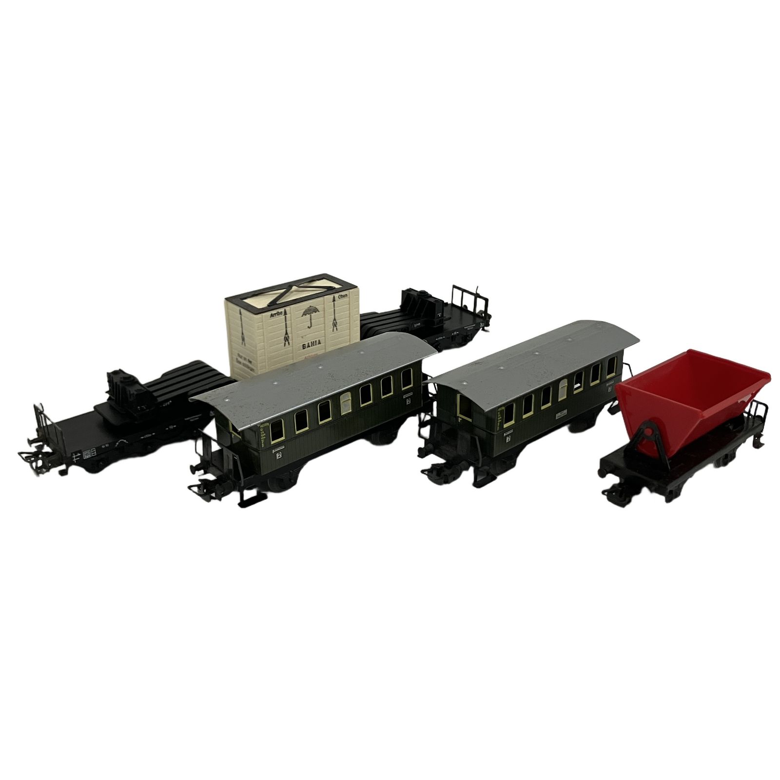 marklin 4618 4513 ドイツ車 貨車 4040×2 客車 4車両 HOゲージ 鉄道模型 おまとめ ジャンク B11204987