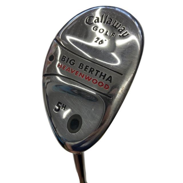 【中古】 キャロウェイ BIG BERTHA HEAVEN WOOD 5H(26°) レディース ユーティリティ UT JV 50G B-Series (フレックスL) レディース 女性用 右利き 右用 Cランク ゴルフクラブ