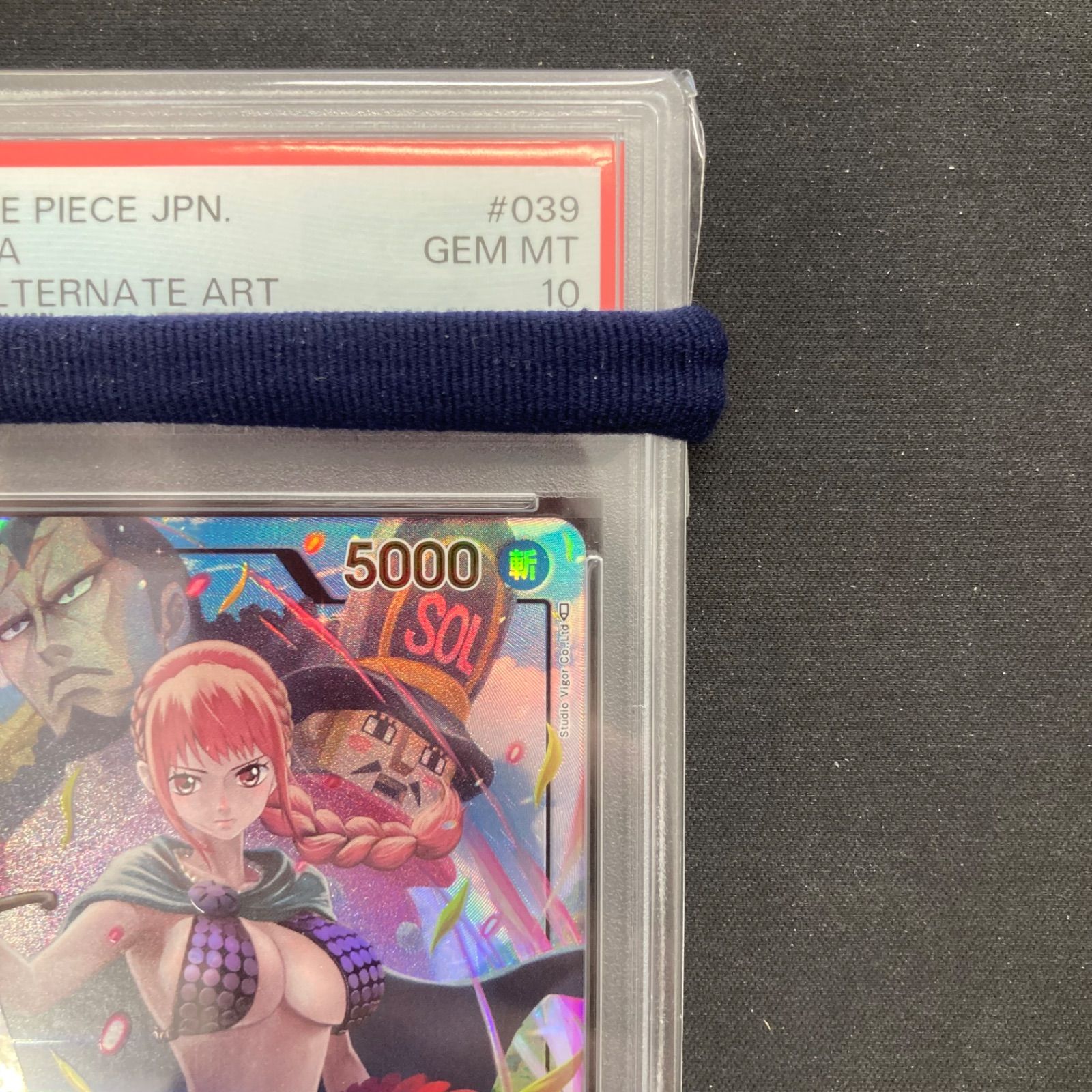 ワンピース PSA10 レベッカ OP04-039 L リーダーパラレル A001 - メルカリ