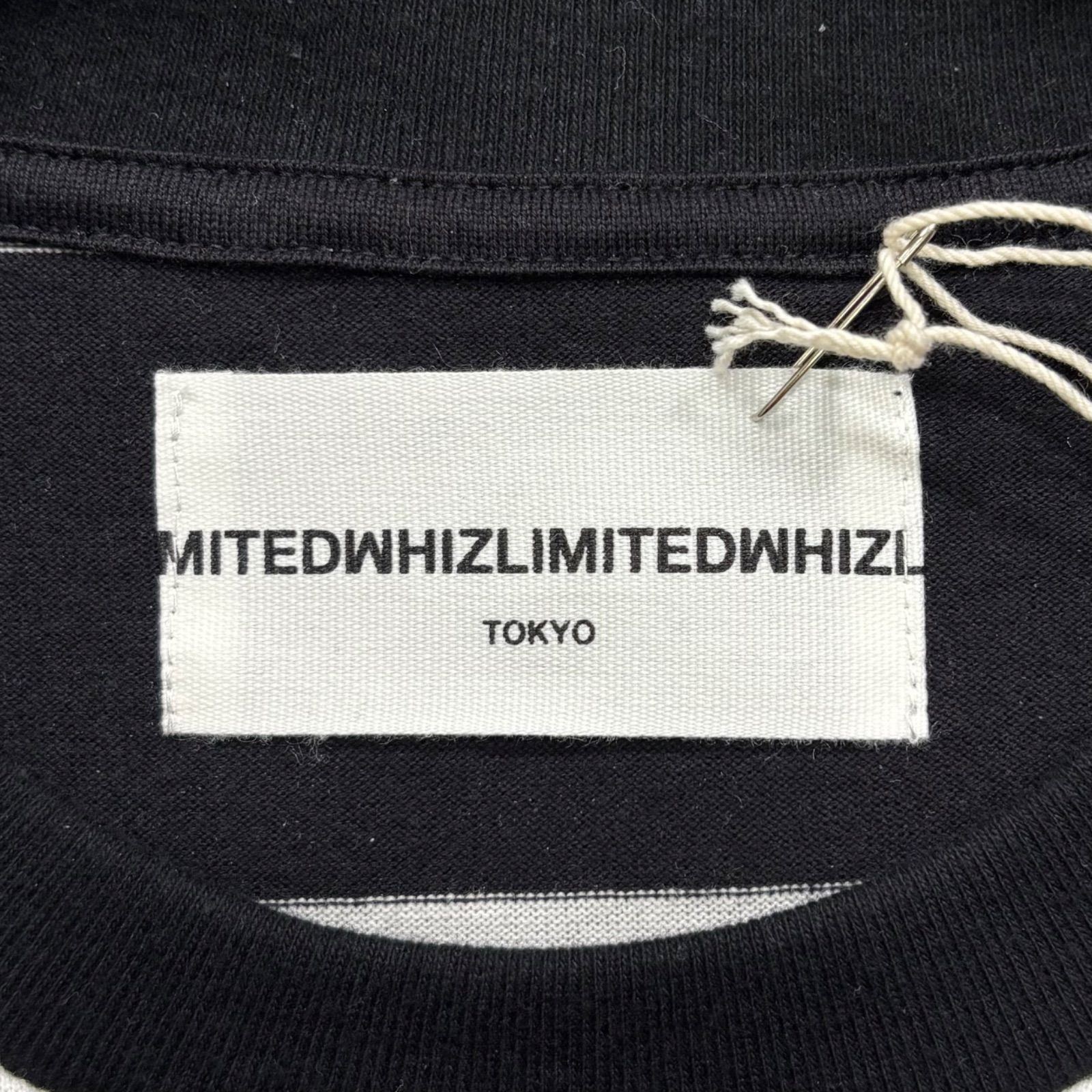 未使用品 WHIZ LIMITED YOUTH BORDER (WL-C-441) BLACK L ウィズ