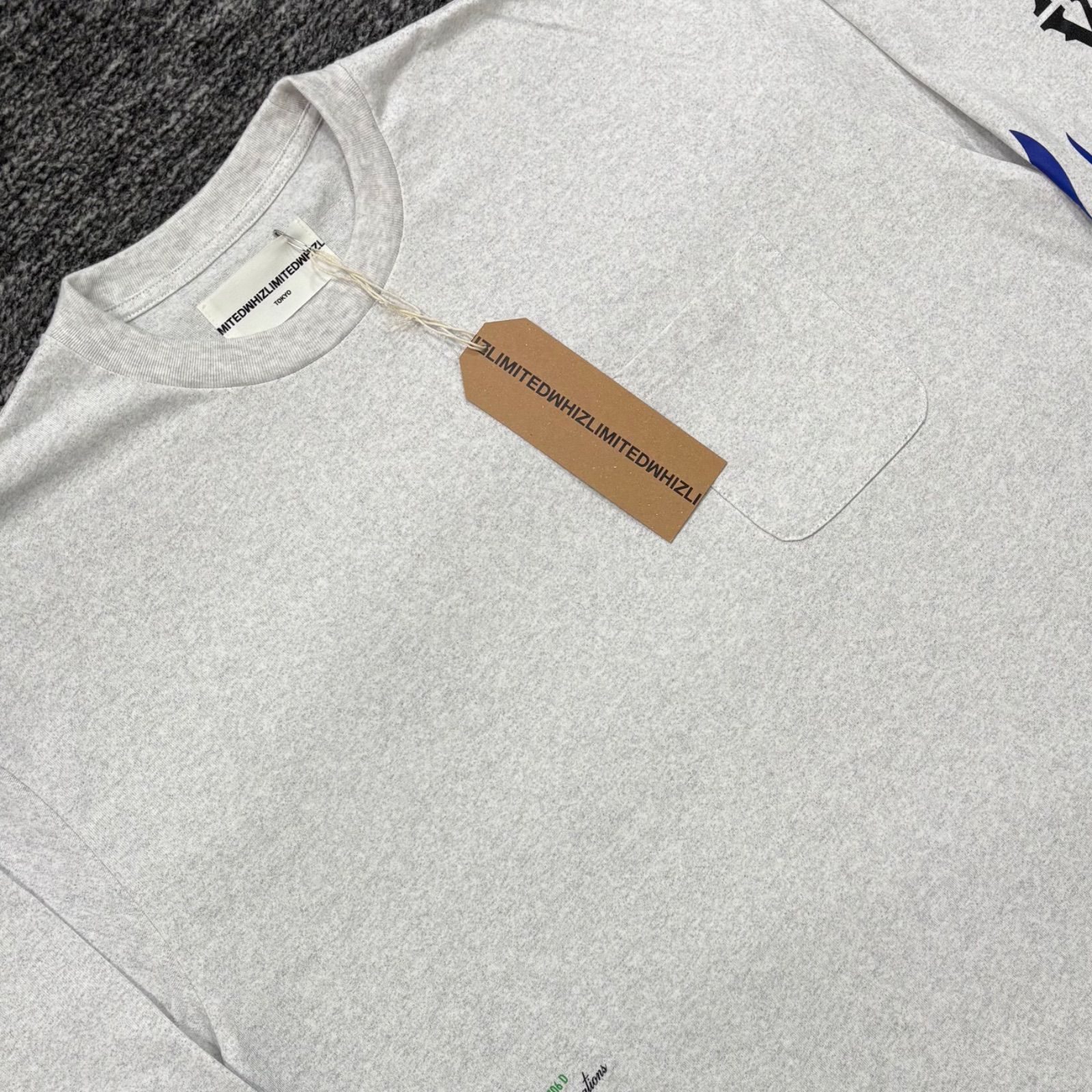 未使用品 WHIZ LIMITED FIRE L/S TEE (WL-C-443) ASH L ウィズ