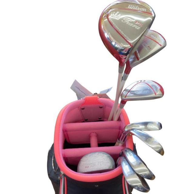 中古】 ウィルソン Wilson Tiara PS B-set 8S(ローズピンク