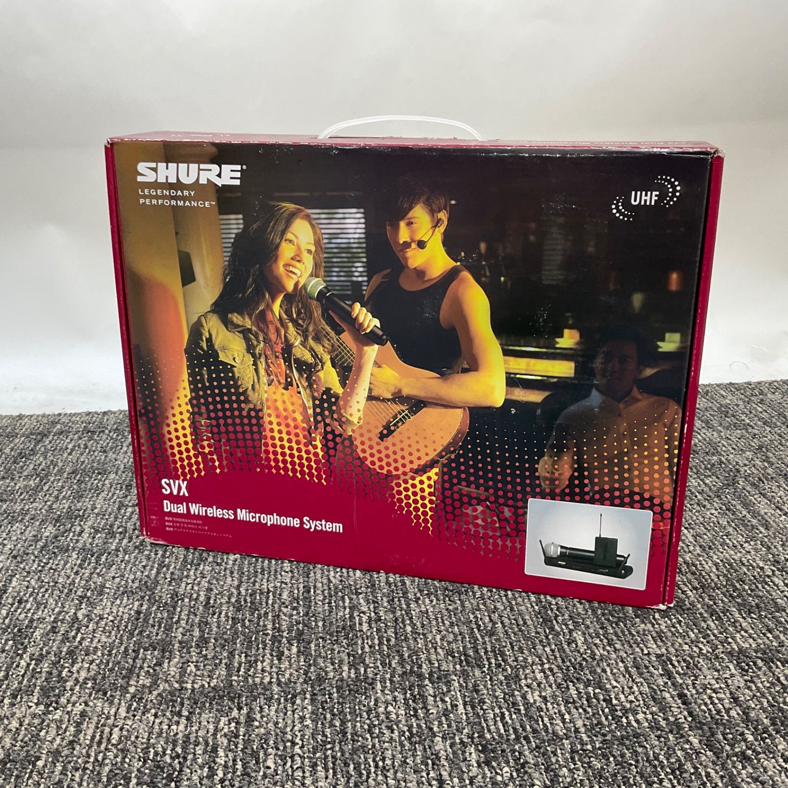 【SHURE・シュア】SVX4 ワイヤレスシステム【電源確認!!、返品対応可】