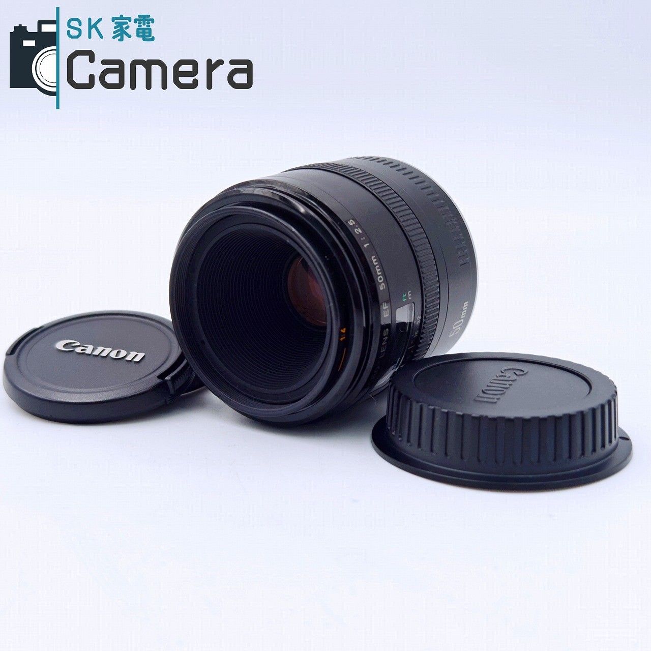 【中古】 Canon COMPACT-MACRO EF 50mm F2.5 キャノン コンパクトマクロ キャップ付