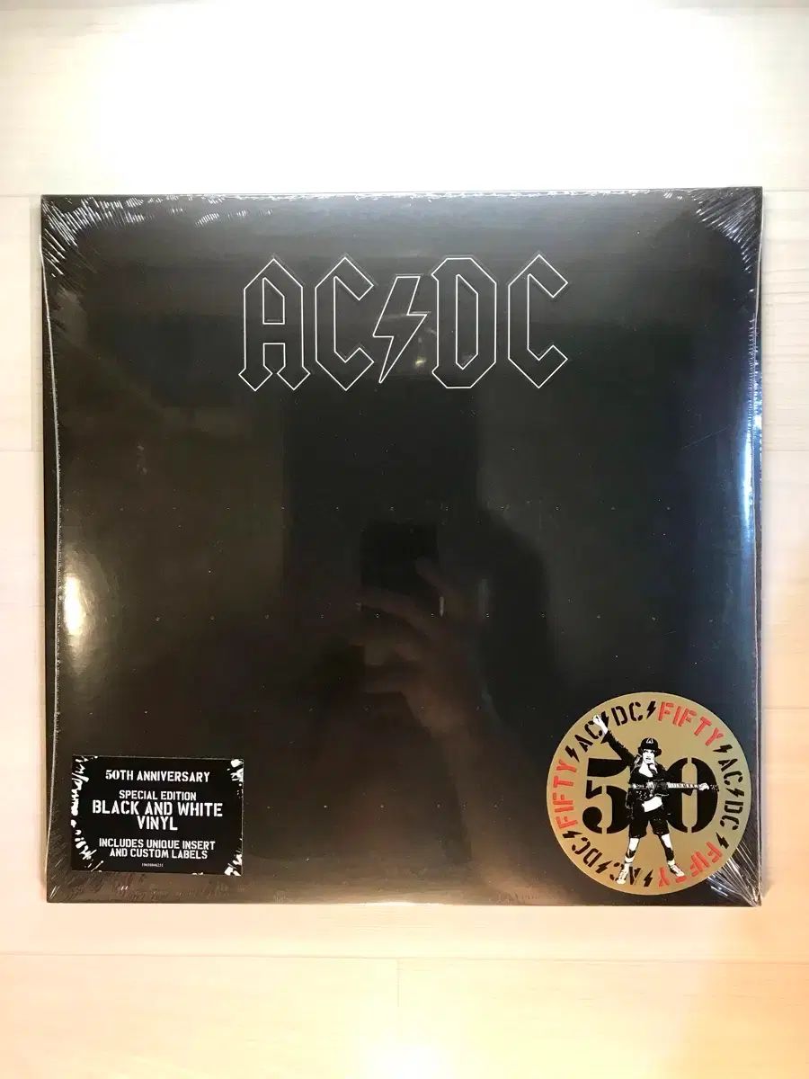 AC / DC Black in 50 周年 記念 LP AC / DC Black in 50 周年 記念 LP