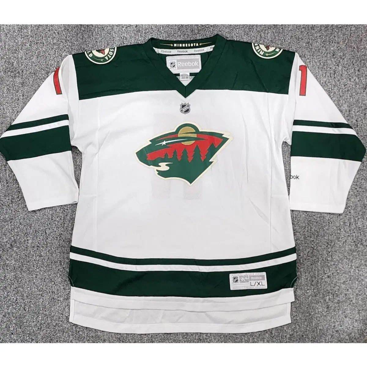 リーボック NHL ミネソタ ワイルド #11 PARISE アイスホッケー 